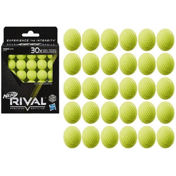 Nerf Rival Official 30 Rounds Refill Pack Edge Series Ages 14+ Toy Gun Blaster