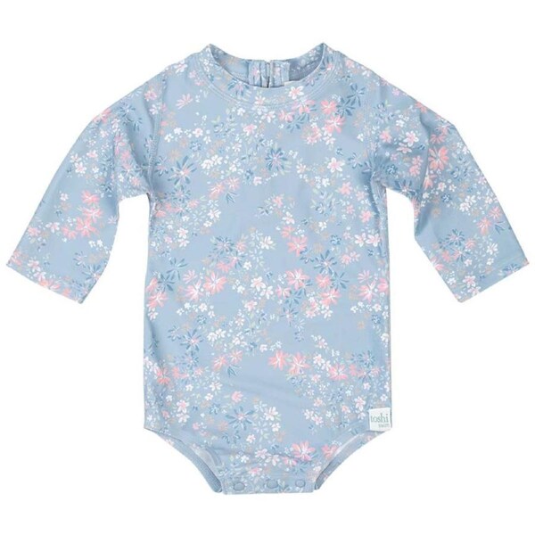 Toshi Swim Baby Onesie Long Sleeve Athena Dusk - Size 00