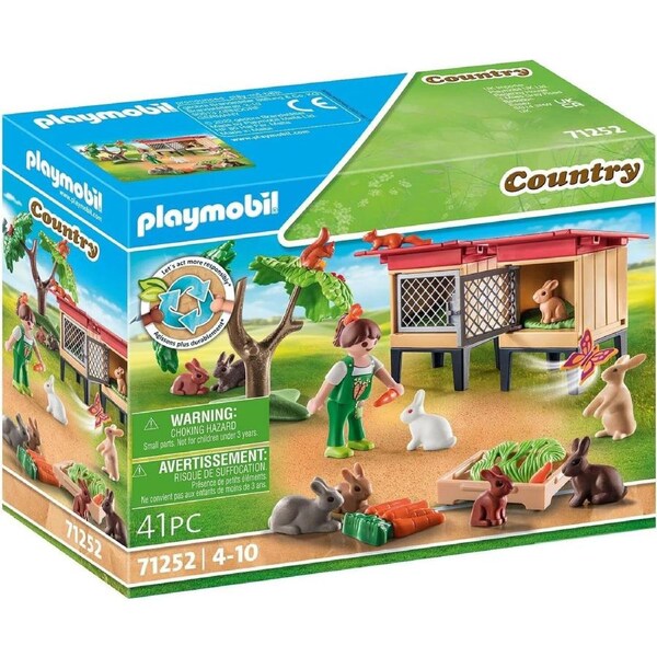 Playmobil - Rabbit Enclosure 71252