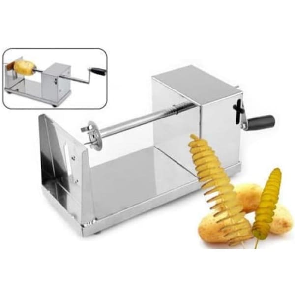 Potato Twister Tornado Slicer Automatic Cutter Machine Spiral