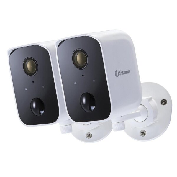 Swann Wi-Fi Battery Powered Twin Pack Cameras