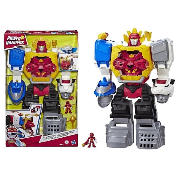 Playskool Heroes Giant 2 Feet Power Rangers Morphin 2-in-1 Megazord Ages 3+ Play