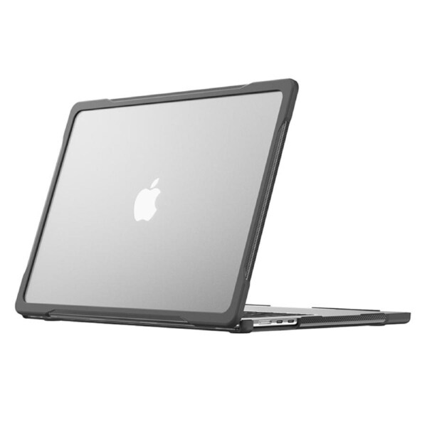 Catzon Shockproof Case Solid Color Compatible with Macbook Air 15 2023 A2941-Transparent