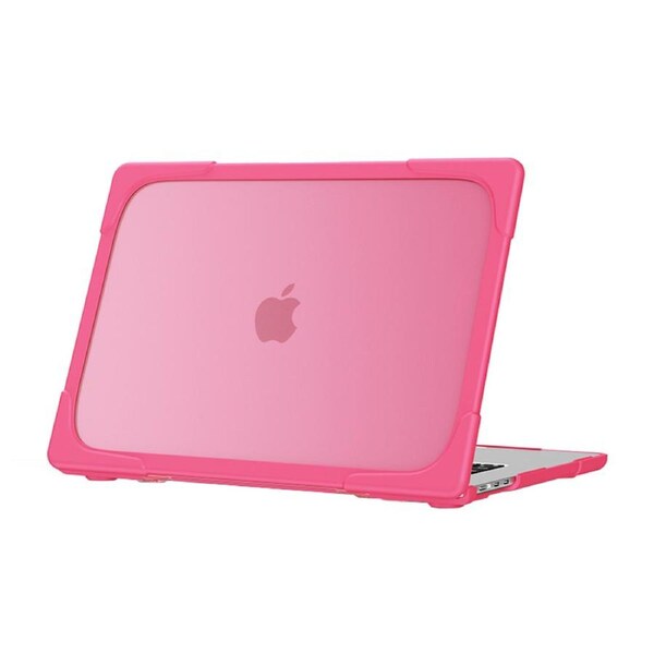 Catzon Anti Fall Case Breathable Compatible with Macbook Air 15 2023 A2941-Rose