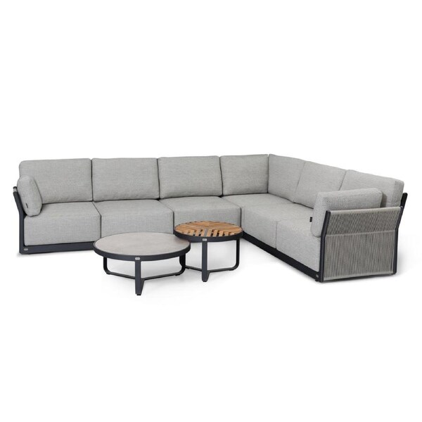 SIMPO Ravenna 4-Piece Outdoor Modular Lounge Setting
