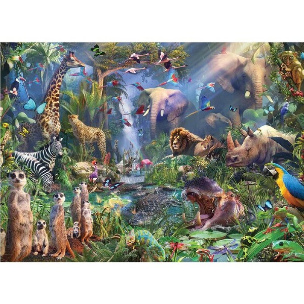 Cobble Hill - Into The Jungle Puzzle 1000pc