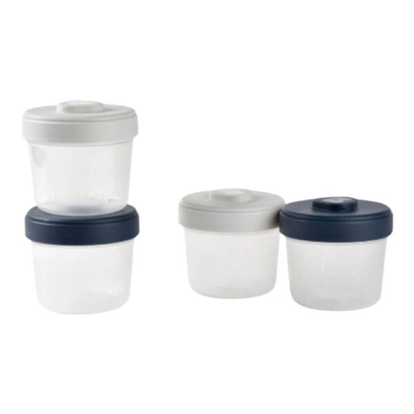 Beaba Pro Food Storage Set - 4 Clip Portions