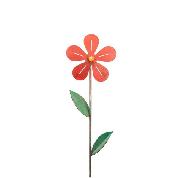 Simple Flower Painted 60cm Outdoor Ornament Yard/Patio Garden Decor Assorted