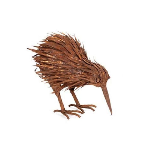 Kiwi Rust Metal Animal Outdoor Ornament Yard/Patio Garden Home Decor Assorted