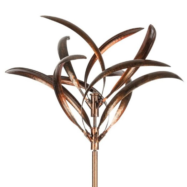 Wind Spinner Grevillea 208cm Outdoor Ornament Yard/Patio Garden Decor Bronze