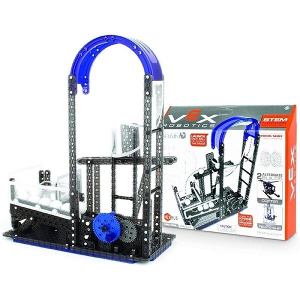 Hexbug Vex Robotics Hook Shot Ball Machine Construction Set Pirate Ship Copter