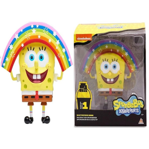 Spongebob Squarepants Masterpiece Imagination Memes figure Collection Toys