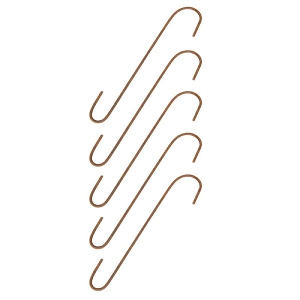 5x Garden Rust Metal 30cm Hanging Hook Hanger Storage Holder Outdoor Decor Large