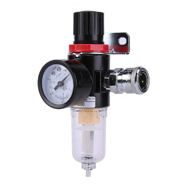 Air Pressure Regulator Compressor Moisture Trap Filter Oil Water Separator