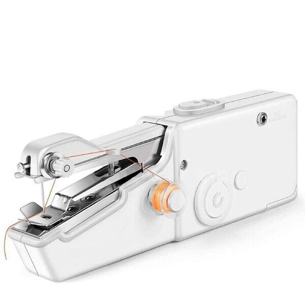 Mini Cordless Sewing Machine Portable Handheld Hand Held Stitch Home Clothes