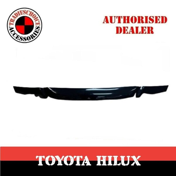 Bonnet Protector for Toyota Hilux 2002 - 2005 Black Guard Against Stone Chips