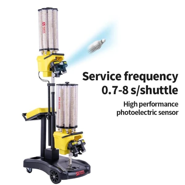 BADMINTON AUTOMATIC TRAINING MACHINE