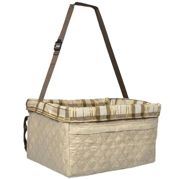 PetSafe Happy Ride Quilted Dog Safety Seat up to 11kg Capacity