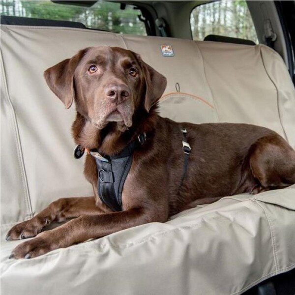 Kurgo Extended Car Bench Seat Cover for Dog Car Travel