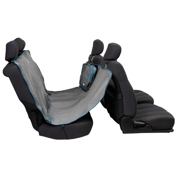 Kurgo Heather Car Dog Seat Hammock Cover in Charcoal