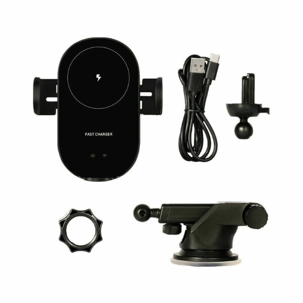 Automatic Clamping Wireless Car Charging Charger Mount Air Vent Phone Holder