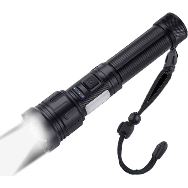 Ozoffer 1000000 Lumen Military Tactical LED Torch COB Flashlight Rechargeable Work Light