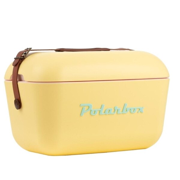Polarbox Ice Chest Cooler Box Insulated Portable Outdoor Caravan 20L Yellow