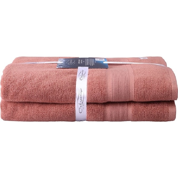 2PK Ultimate Alanya Turkish Cotton Bath Sheet/Towel 550Gsm highly absorbent Clay