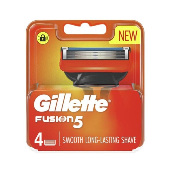 New Gillette Fusion 5 Razor Blades Refill 4 Pack