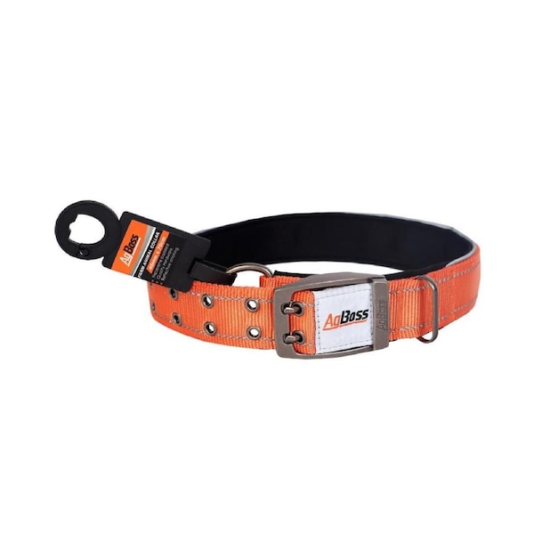 AgBoss 40mm x 70cm Dog Collar - Orange - 500924