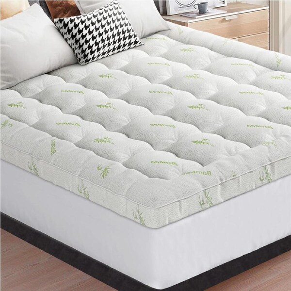 STARRY EUCALYPT Pillowtop Mattress Topper 7.5cm Double