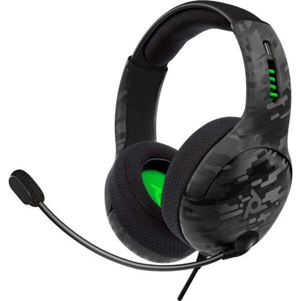 PDP Gaming LVL50 Wired Stereo Gaming Headset f/Xbox Seris X/S/One Console Camo