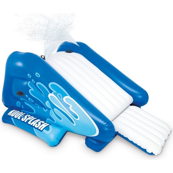 Intex Kool Splash 10ft 11in Inflatable Water Slide For In-Ground Pool Kids 6+