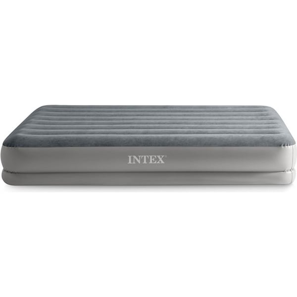 Intex Dura-Beam Prestige Inflatable Queen Airbed w/ Built-In USB Electric Pump