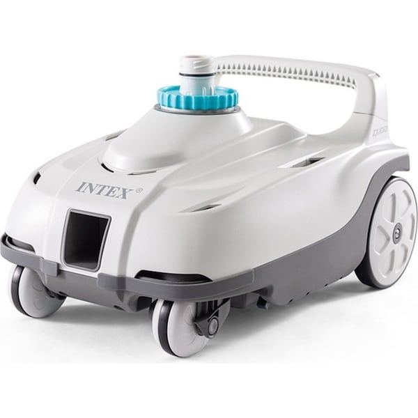 Intex ZX100 Automatic Floor Vacuum Cleaner For Above Ground Swimming Pool White