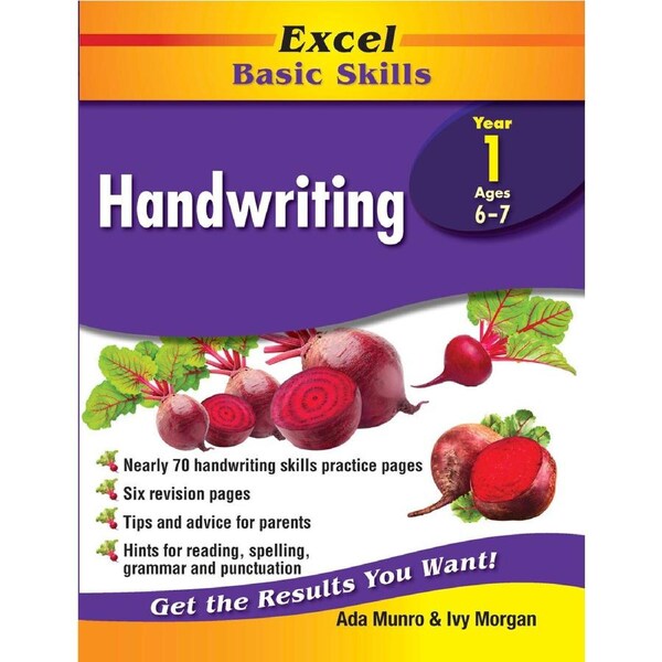 Excel Basic Skills: Handwriting Year 1