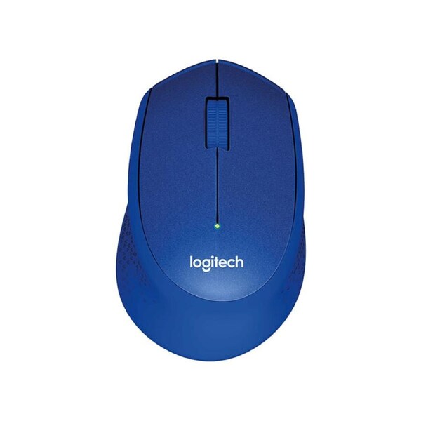 Logitech M331 Silent Plus Mouse RF Wireless Optical 1000 DPI - Blue [910-004915]