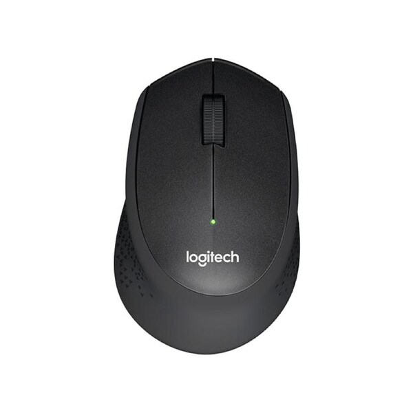 Logitech M331 Silent Plus Mouse RF Wireless Optical 1000 DPI - Black [910-004914]
