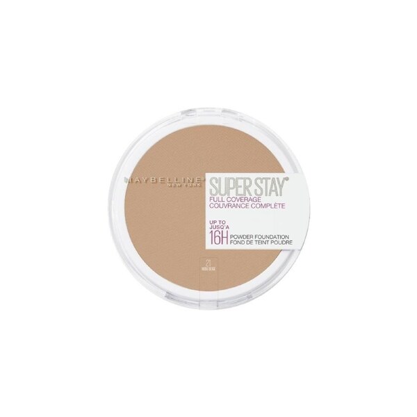 Maybelline SuperStay 16HR Full Coverage Powder Foundation 9g - 21 Nude Beige