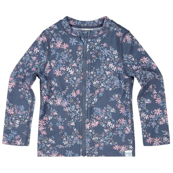 Swim Kids Rashie Full Zip Long Sleeve Athena Moonlight Size4