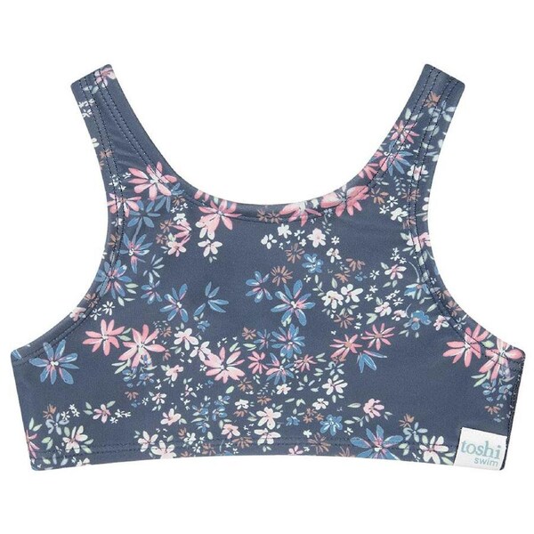 Toshi Swim Kids Crop Top Classic Athena Moonlight - Size 5