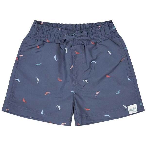 Toshi Swim Kids Boardies Classic Big Blue - Size 4