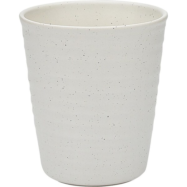 Ecology Ottawa 250ml Stoneware Calico Latte Cup Espresso Shot/Water Mug Cream