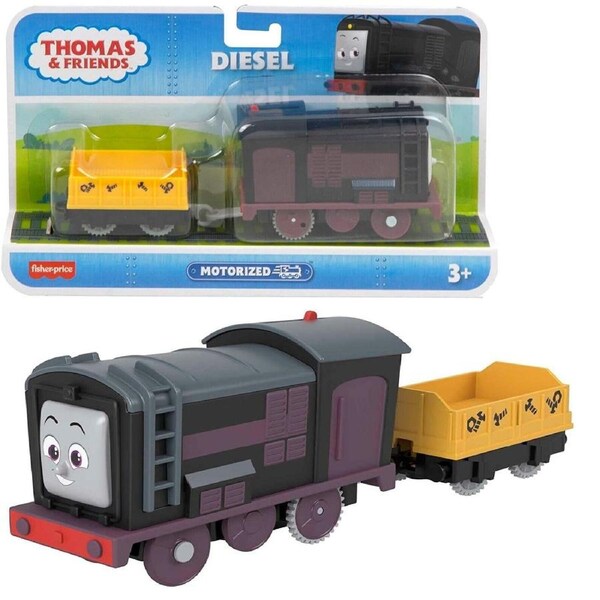 Thomas & Friends Motorised Trackmaster. Master Diesel Train Engine, Multicolor