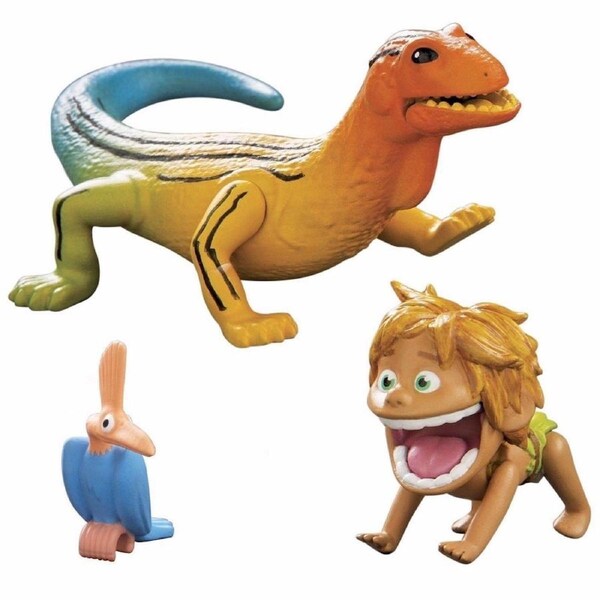 Disney The Good Dinosaur Spot and Lizard- Cheerful Dinosaur Collection for Ages 3+ Toy Pet Zoo