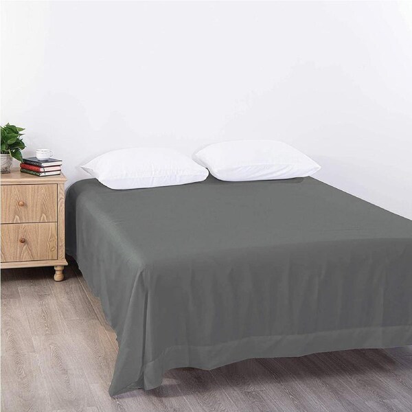 Sheet Premium Hotel Quality Flat Sheet, Luxury Soft 2000 Thread Count Bedding, Single-King SK Sizes