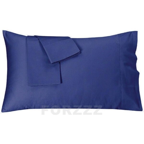 2Pcs AU Size Envelope Pillowcase Pillow Cushion Cover, 1000TC, 48x74cm, Royal Blue