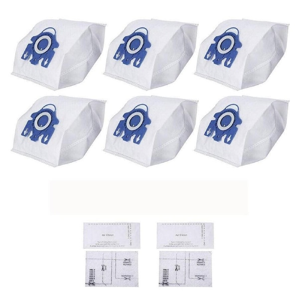 Vacuum Cleaner Bags For Miele FJM Hyclean 3D GN C2 C3 S2 S5 S8 S5211 S5210