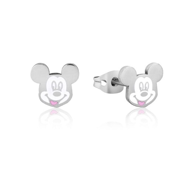 Couture Kingdom Disney Mickey Mouse Stainless Steel 12mm Stud Earrings Jewellery