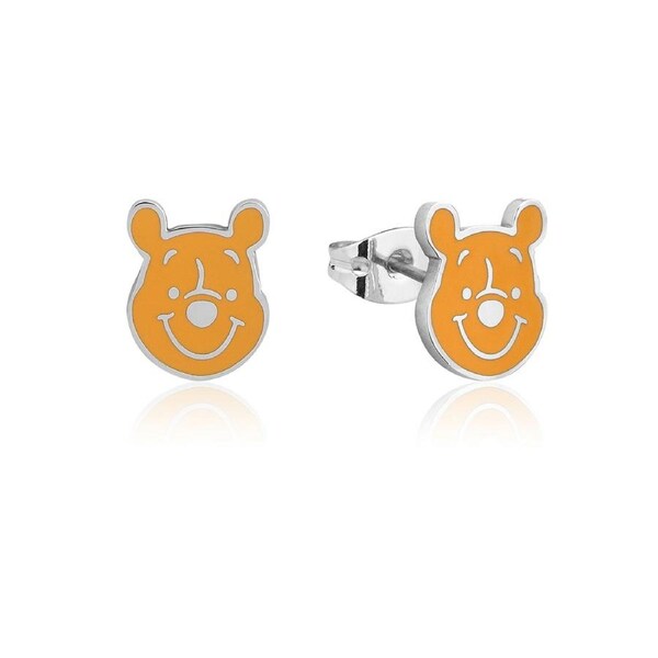 Couture Kingdom Ecc Disney Winnie The Pooh Winnie Face SS 12mm Stud Earrings